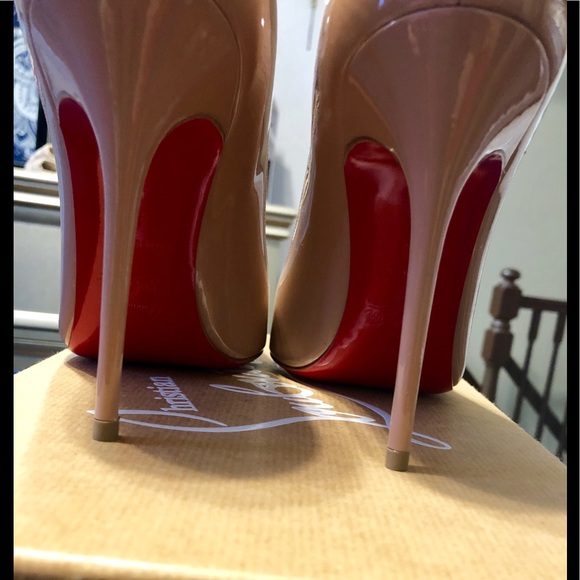 Christian Louboutin Delcolette 554 100mm Patent - Picture 8 of 8